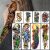Leoars 4 Sheets Large Temporary Tattoos Sleeve Full Arm Tattoo Sticker and 4-Sheet Half Arm Fake Tattoos Nights Nightmare Before Christmas Fish Peacock Dragon Patter Tattoos Sleeve Body Art Makeup